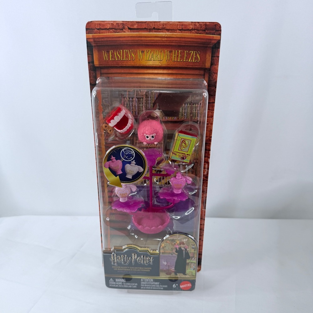 Mattel Harry Potter Weasleys Wizard Wheezes Diagon Alley Collectible Shops JGM26